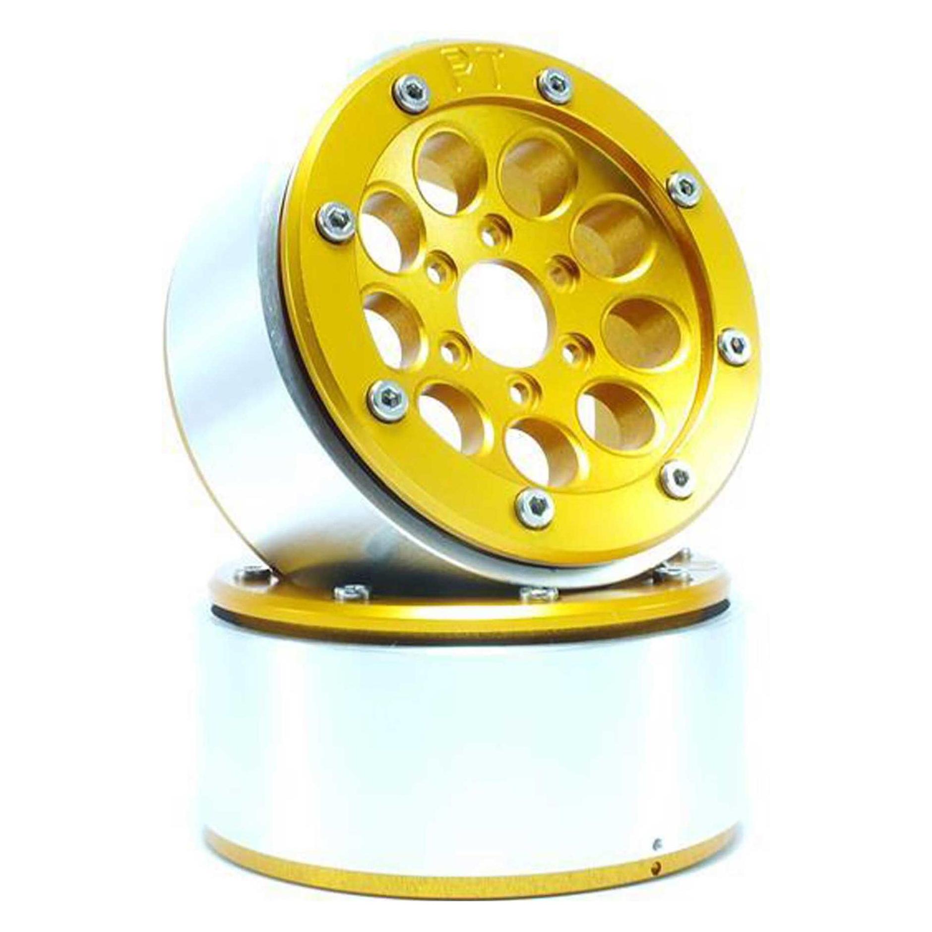 Metsafil beadlock wheels gun gold/gold 1.9 (2 st.) ohne radnabe (MT5020GOGO)