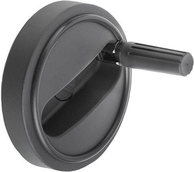 KIPP Volant D1=80 Trou lisse 8H7 Thermoplastique Gr.1 (K0259.108008)