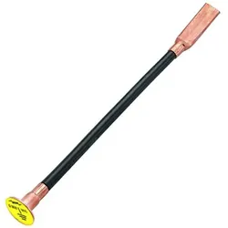Dehn 419504 Kupfer-Kabel-Erdungsbrücke NYY-O mit Anschlussplatte M16 und Lasche 80X30mm L 2000mm D BEB 5 - L2000 / EBS 15-03-19 DBEB5L2000EBS150319