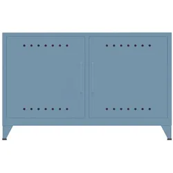 Fern Sideboard | inkl. 1 festen Fachboden, Kabeldurchlass und Klett-Halter - 605 blau