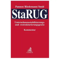 Unternehmensstabilisierungs- und -restrukturierungsgesetz, Fachbücher von Klaus Riedemann Pannen
