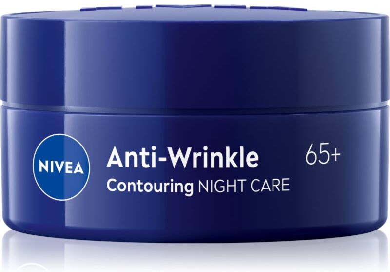 NIVEA Anti-Wrinkle Contouring lifting and firming night cream for contour smoothing 65+ 50 ml