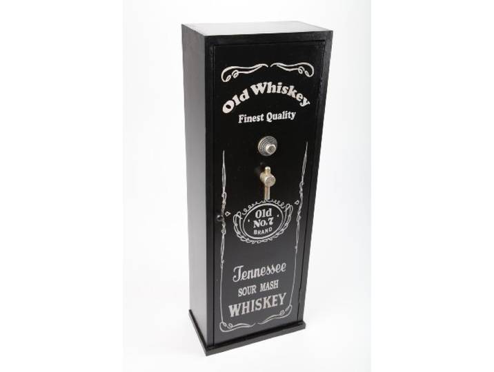 point home Design-Schrank Whiskey, Retro, schwarz, 85cm