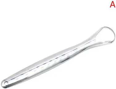 Discount Dollar Deals High Quality Stainless Steel Tongue Scraper Cleaner For Fresh Breath And Oral Hygiene a