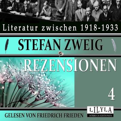 Rezensionen 4 - Stefan Zweig, Audio, 9783969788691