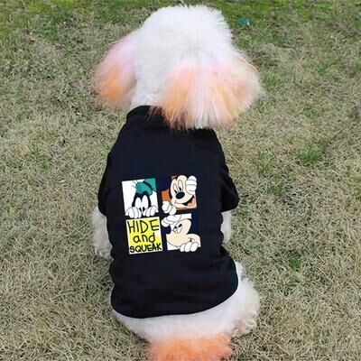 Uplift Essentials Graphic Pet Tee Wheres Goofy Soft & Breathable Short Sleeved T Shirt black xl