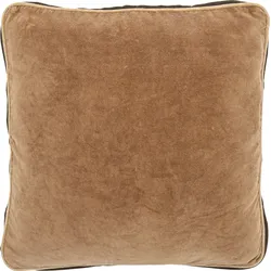 Aurial Dekoratives Kissen 45 cm braun