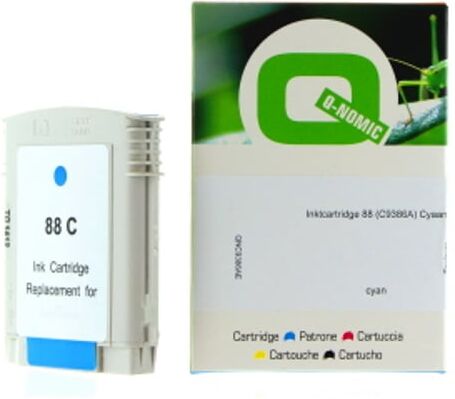 Q-Nomic Cartucho de tinta 88 (C9386A) cian