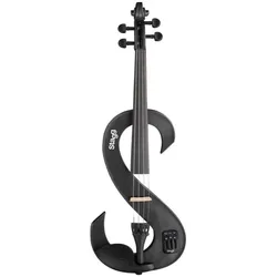 Stagg EVN 4/4 E-Geige – Schwarz (Geige, 4/4), Streichinstrumente, Schwarz