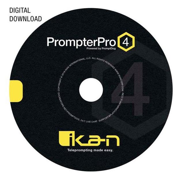 Ikan PrompterPro 4 Software for PC & Mac (PrompterPro 4)
