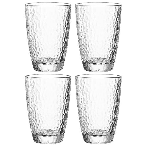 Leonardo Matera drinkglazen set van 4, transparant, 340 ml