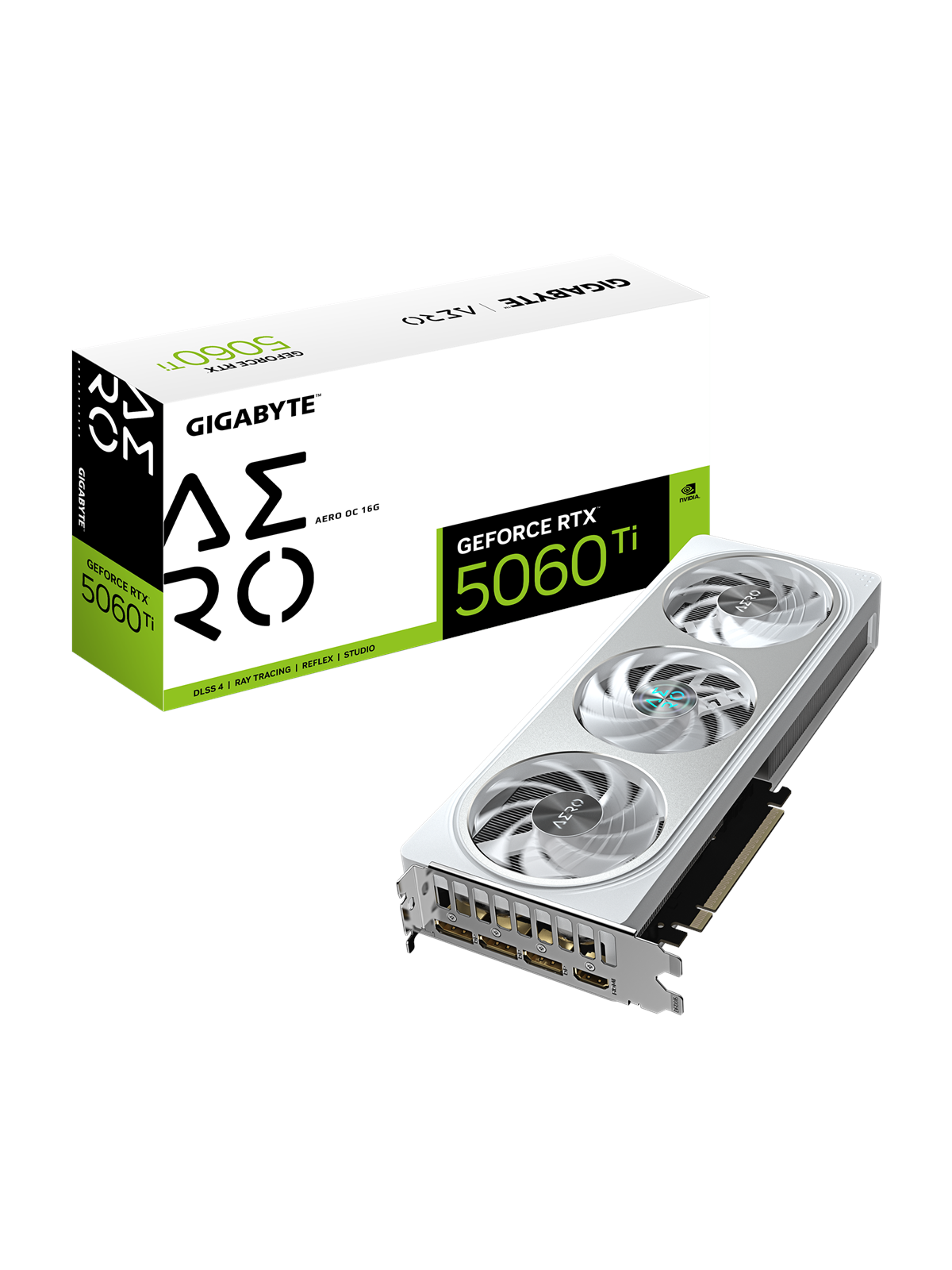 GIGABYTE GeForce RTX 5060 Ti AERO OC - 16GB GDDR7 RAM - Grafikkarte