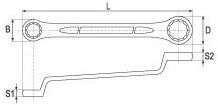 YATO YT-0390 Double Ring Spanner