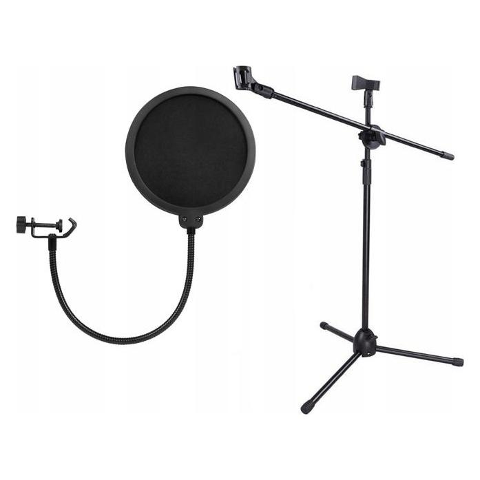 Xrec Filtr Pop + Statyw / Stojak Mikrofonowy Do Mikrofon (XREC)