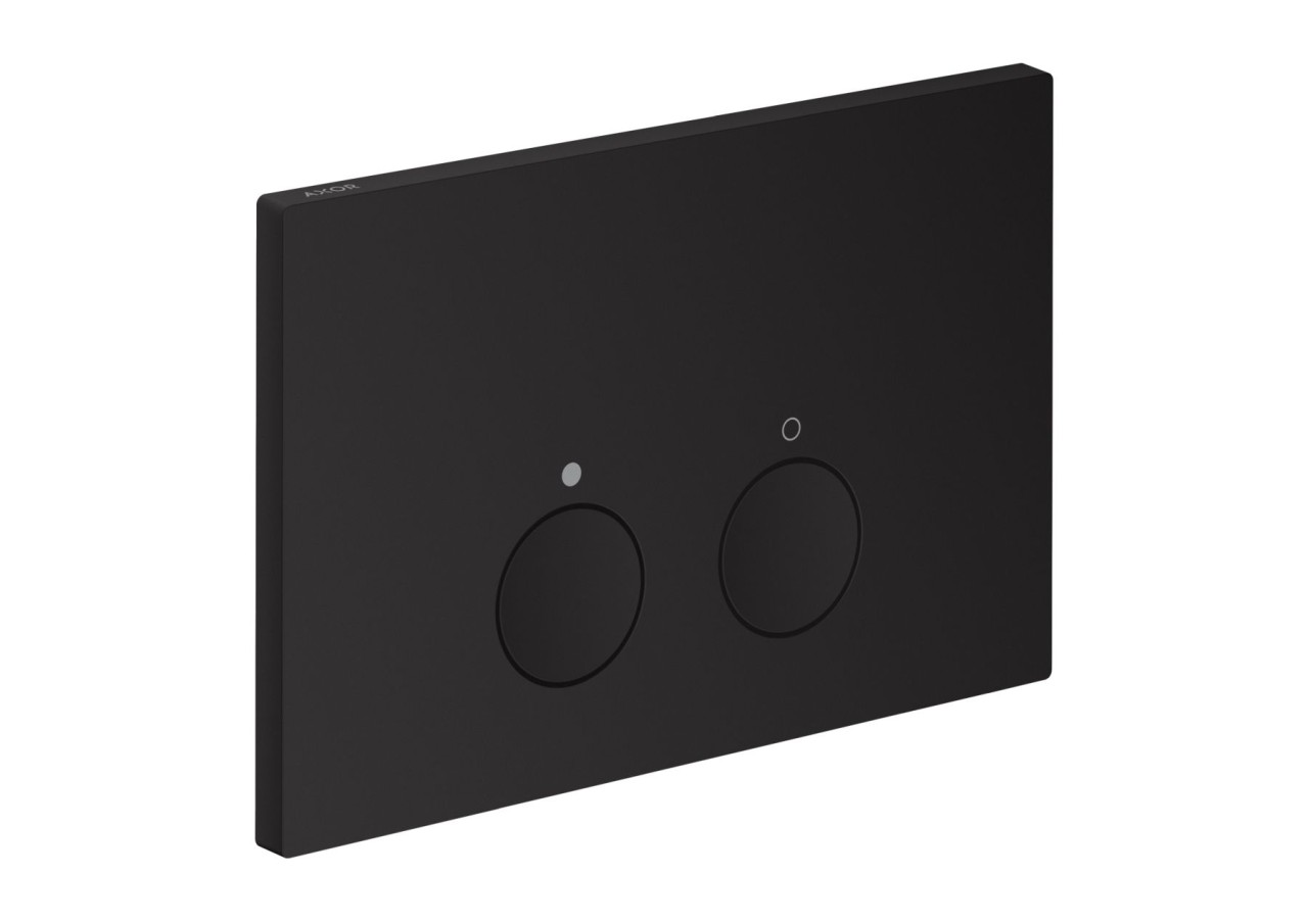 Hansgrohe Drückerplatte Axor FlushPlate mattschwarz , 42530670 42530670