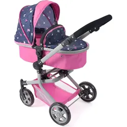 Bayer Chic 2000 Kombi-Puppenwagen "MIKA", Butterfly