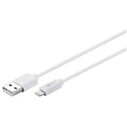 goobay DAT USB/Lightning-Kabel für iPad weiß