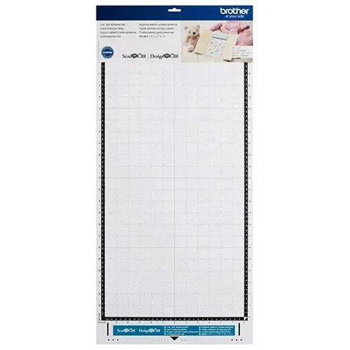 brother CAMATLOW24 Schneidematte für Schneideplotter leicht klebend 305 x 610 mm (12 x 24 Zoll) für 0,1 - 0,3 mm dickes Material