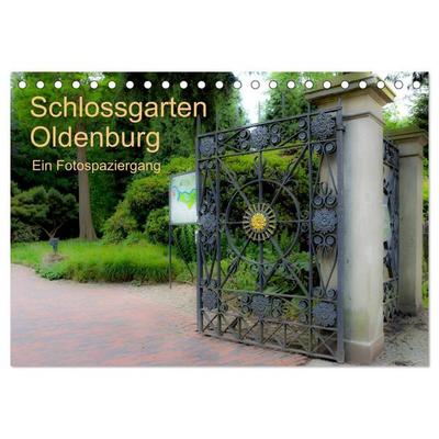 Schlossgarten Oldenburg. Ein Fotospaziergang (Tischkalender 2027 DIN A5 quer), CALVENDO Monatskalender