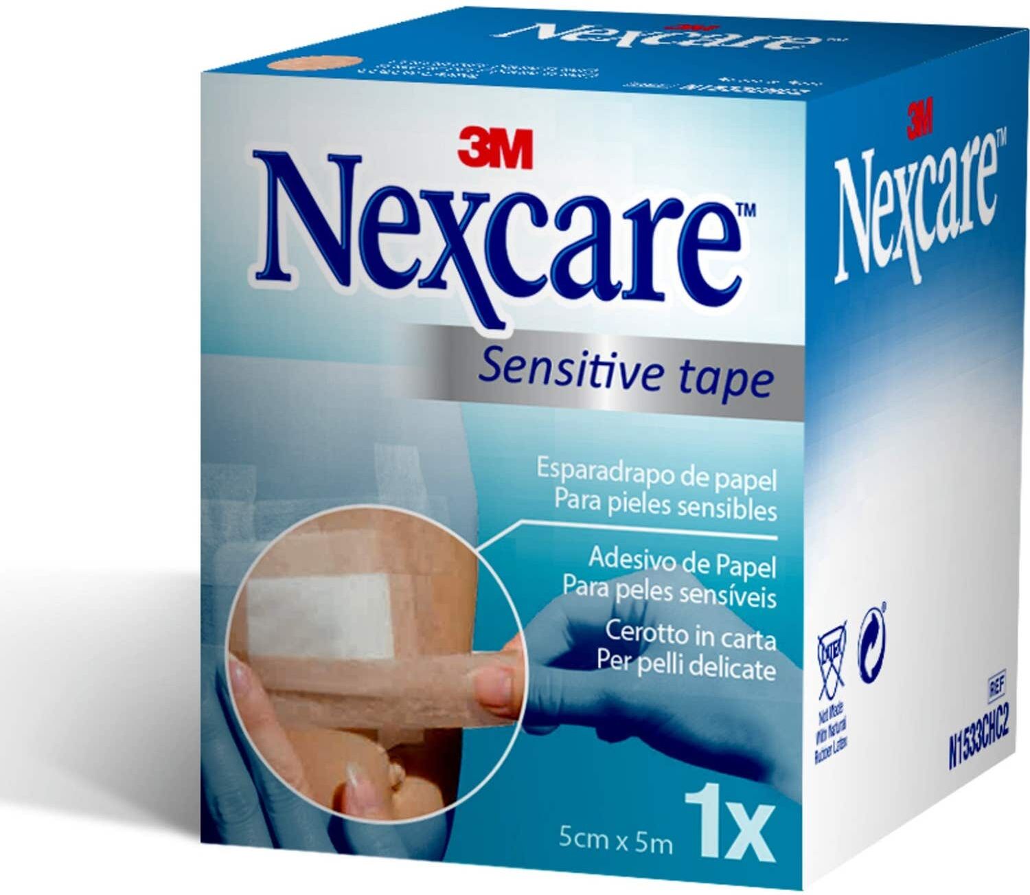 NEXCARE Esparadrapo Papel Color Piel 5 M X 5 Cm