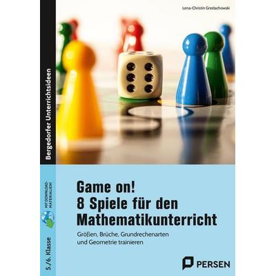 Game on! 8 Spiele für den Mathematikunterricht, Set von Lena-Christin Grzelachowski, Persen Verlag in der AAP Lehrerwelt GmbH, 978-3-403-20823-5