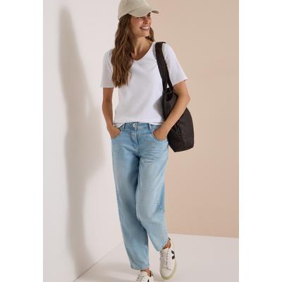 1100000002199 CECIL, Damen, braun (schwarz), Stoff, Baumwolle, Taschen, Basic