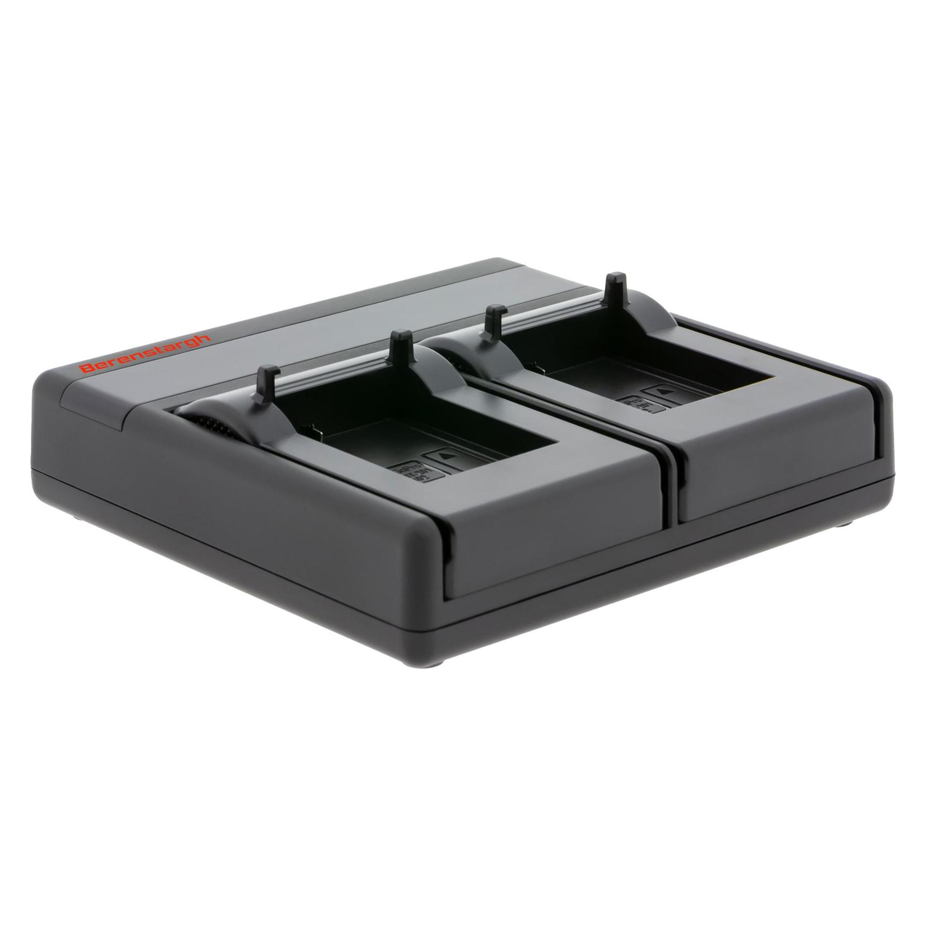 Berenstargh Dual PD Hyper Ladegerät f. GoPro AHDBT-301 AHDBT-302 USB-C in/out Powerbankfunktion (61064332)