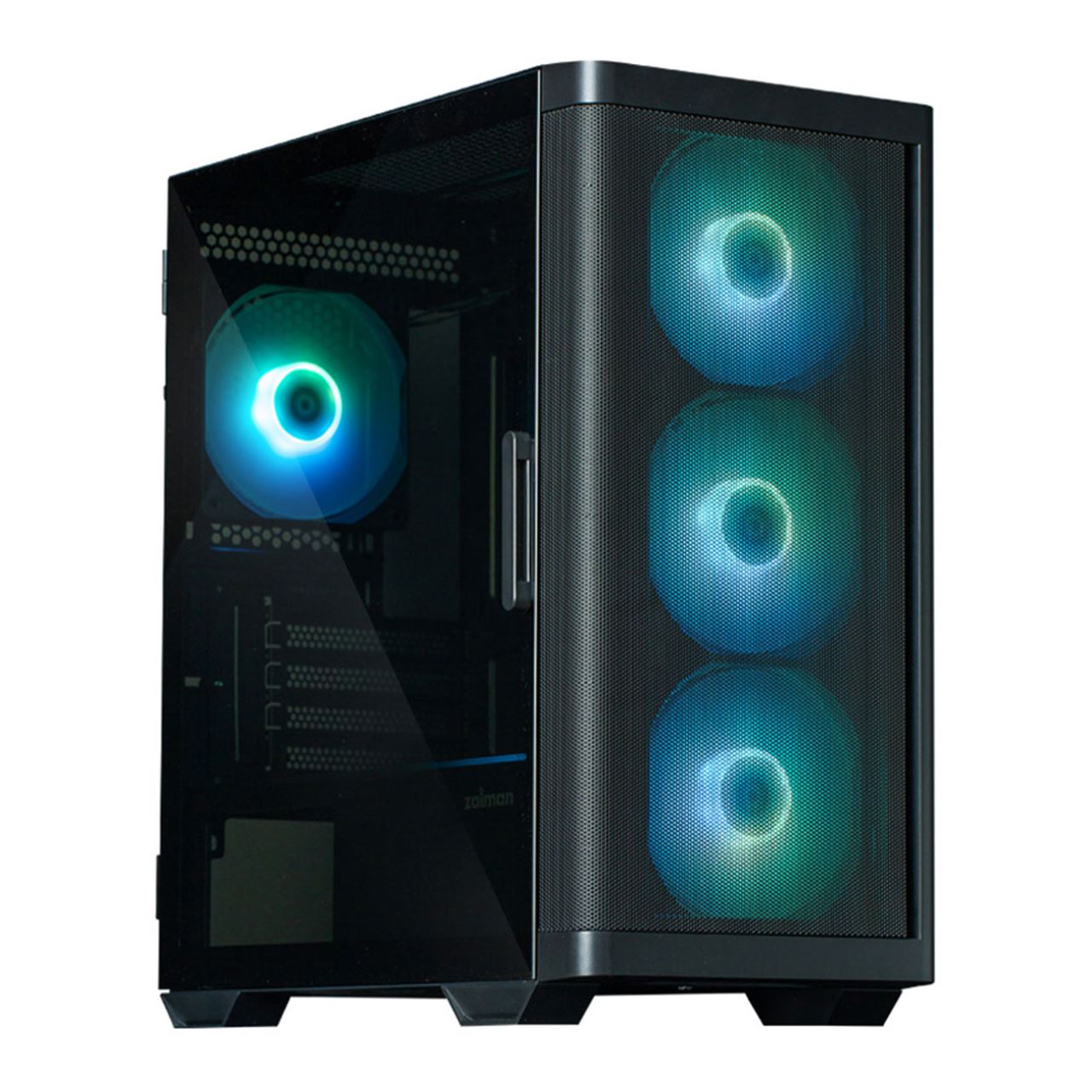 Zalman M4 Mini Tower ohne Netzteil schwarz