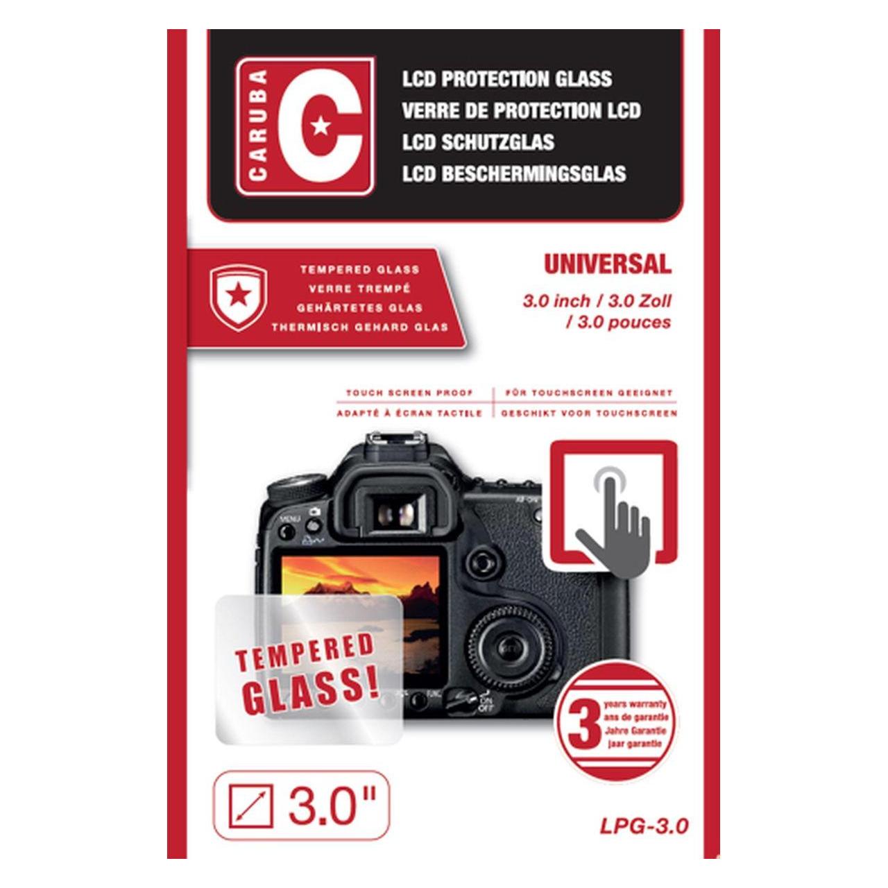Caruba LCD Optische Glasschutzfolie 3,0" (2 Stück) (22735946)