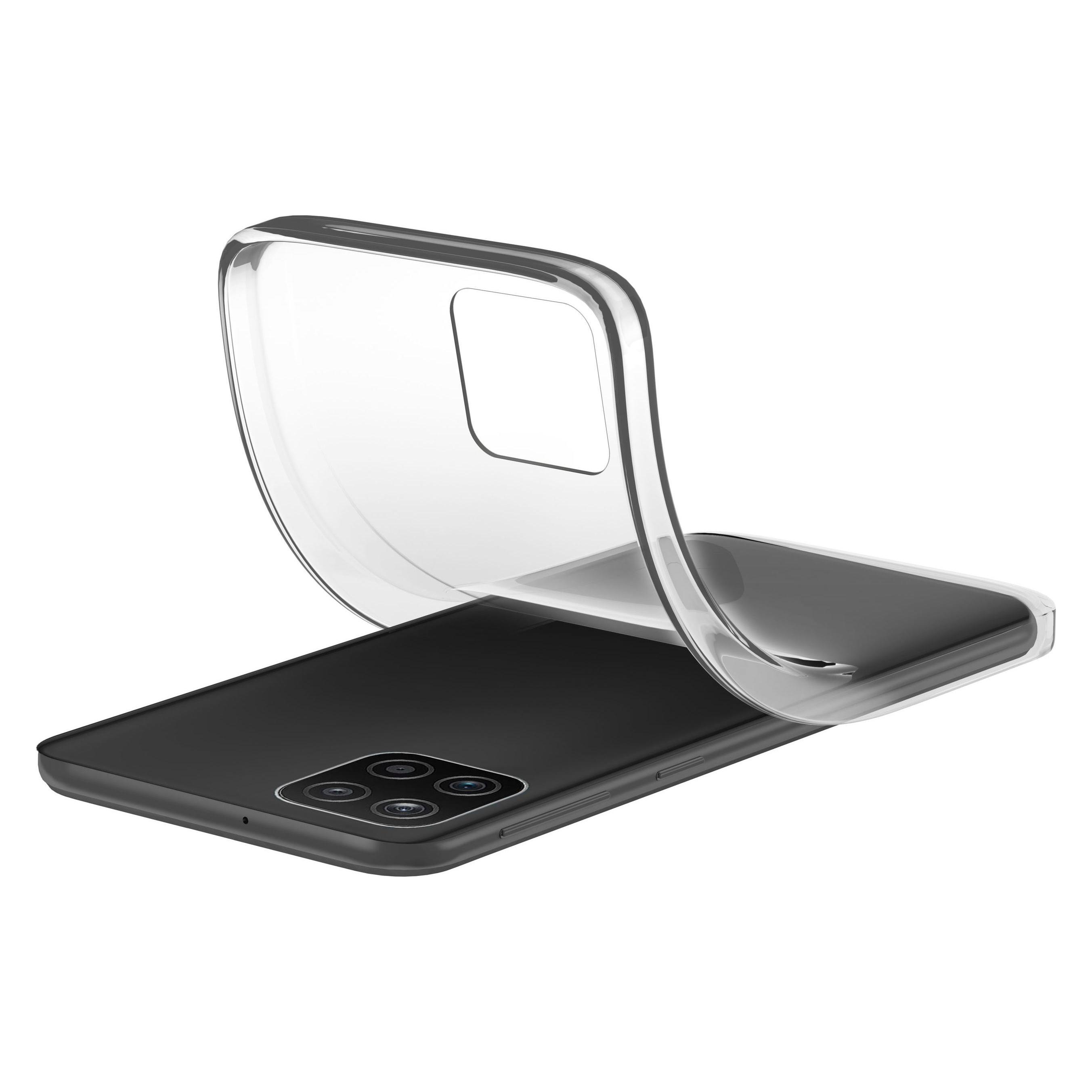 Cellularline Soft - Galaxy A03 Schützt und verbessert das Smartphone-Design Transparent (Samsung Galaxy A03) (SOFTGALA03T)