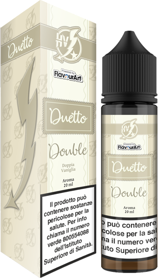 Flavourart Duetto Double Liquido Shot 20ml Vaniglia