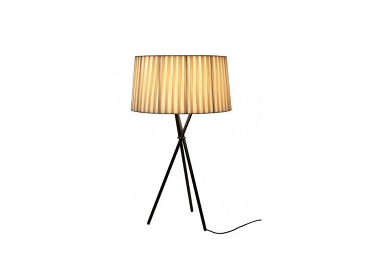 Trípode M3 Tischleuchte Black/Natural - Santa & Cole - Wohnzimmer - Metall