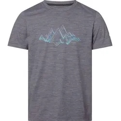 McKINLEY Herren Shirt Shay M, Größe 3XL in Silber Silber
