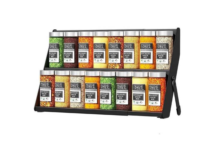 LuxusKollektion Gewürzregal Gewürzregal 2in1 verstellbar, 1-tlg.