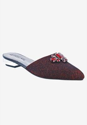 Women's Fierce Mule by Bellini in Red Glitter (Size 8 M)