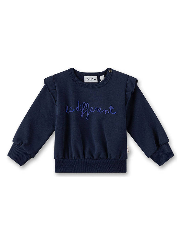 Sanetta Kidswear Sweatshirt in Dunkelblau - 74