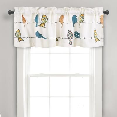 Lush Decor Rowley Birds Valance