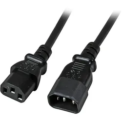 EFB-Elektronik Kabelverlängerung Stecker-Buchse,sw EK503.1