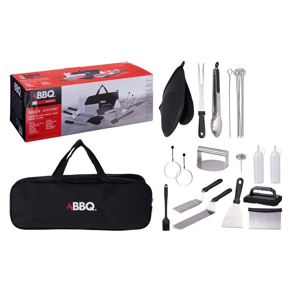 BBQ Collection Barbecue accessories set, 24 pieces (69194237)