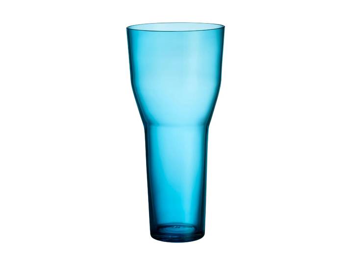 Iittala Solare Vase hoch Ø12x26 cm Electric Blue