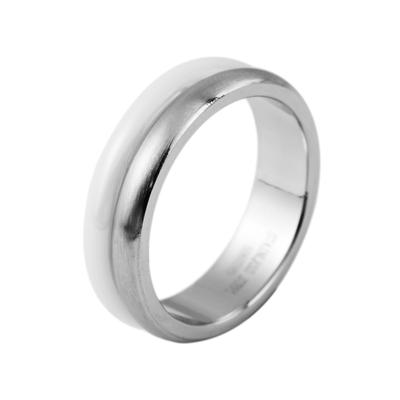 Fingerring AKZENT "Fatima, langlebig" Gr. 54, bunt (bicolor), Fingerringe, Damen, 54, Edelstahl, Fingerring