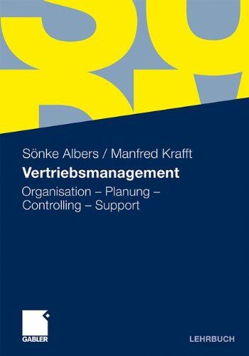 Sönke Albers - Vertriebsmanagement: Organisation - Planung - Controlling - Support - Preis vom 06.10.2026 07:26:00 h