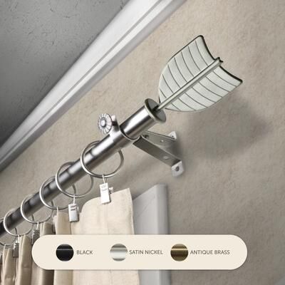 InStyleDesign Quill Adjustable Curtain Rod