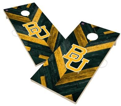 Skip's Garage Baylor University Bears Cornhole Board Set