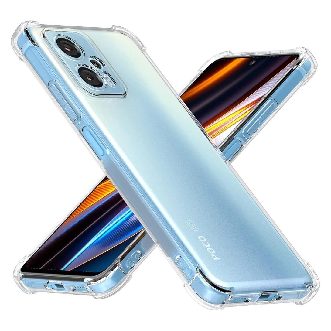 Screenguard Xiaomi Poco X4 GT Hülle Crystal Soft Airbag Bumper (Xiaomi Poco X4 GT) (00030706)