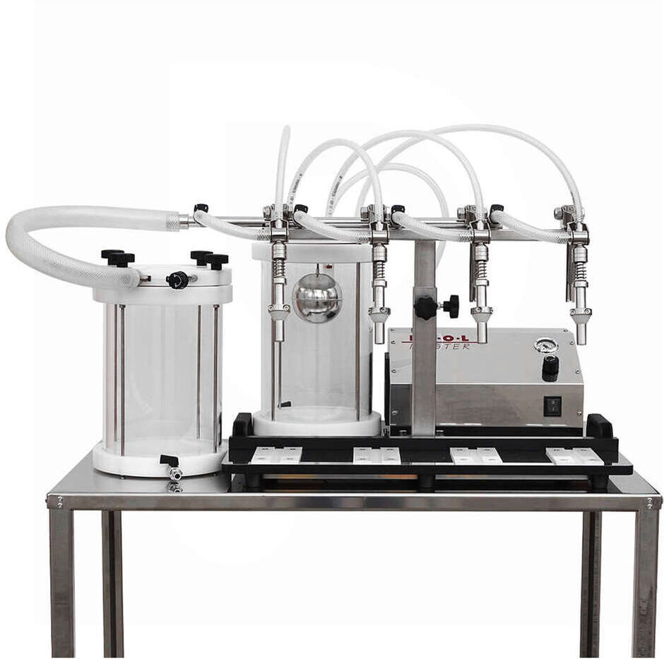 Polsinelli Chariot en acier inoxydable pour Enolmaster