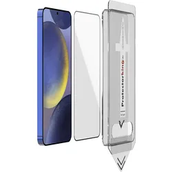2x 9H Panzerglas für Samsung Galaxy S23 3D KLAR Auto-Dust-Eliminierung echtes Tempered Glass Schutzglas Displayschutz Schutzfolie Screen-Protector