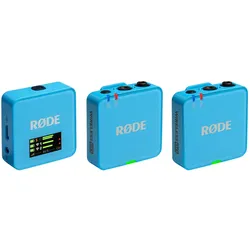 Wireless GO (Gen. 3) Blue, digital Mikrofonsystem, 2-Kanal, drahtlos