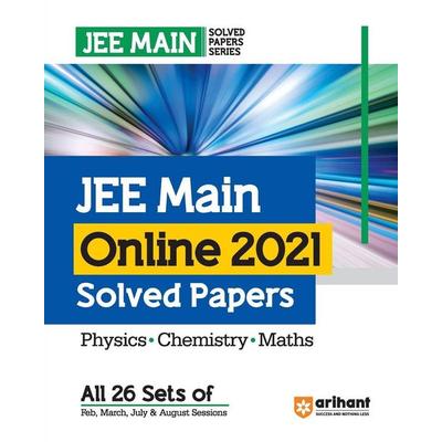 JEE Main Online 2021 Solved Papers (All 26 Sets of Feb, March, July and August Sessions) for 2024 Exams, Taschenbuch von Rs Sharma,Dharmendra,Sagar
