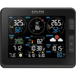 Bresser WSX3001, Wetterstation, Weiss, Schwarz